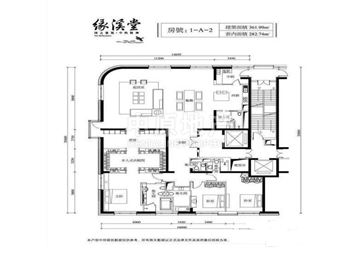 缘溪堂 3室2厅5卫 主卧朝南 两房朝南