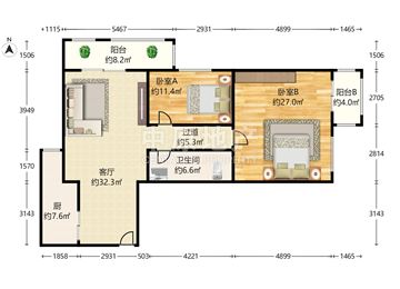 新纪家园-户型图