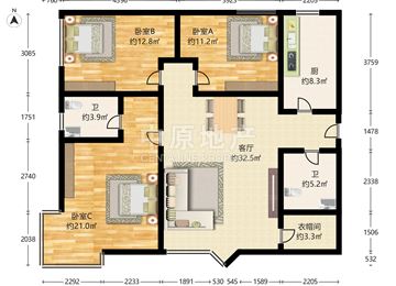 幸福家园-户型图