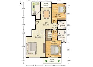 亿城西山华府珑园-户型图