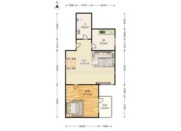 新景家园回迁房西区-户型图