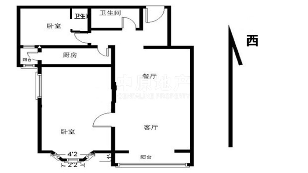 芳林苑东向三居室