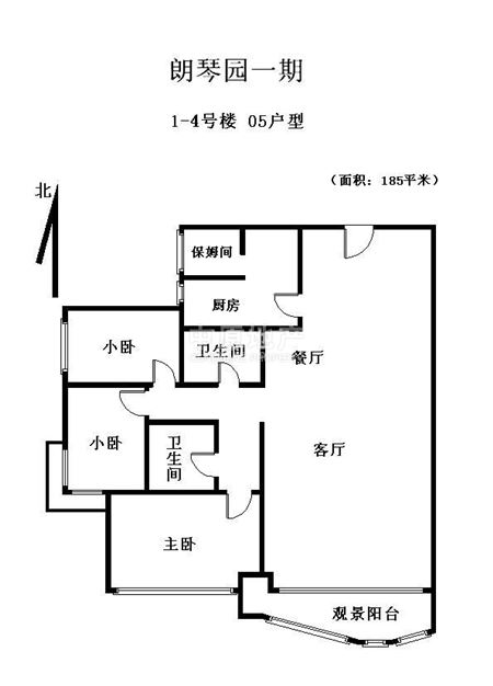 朗琴园-户型图